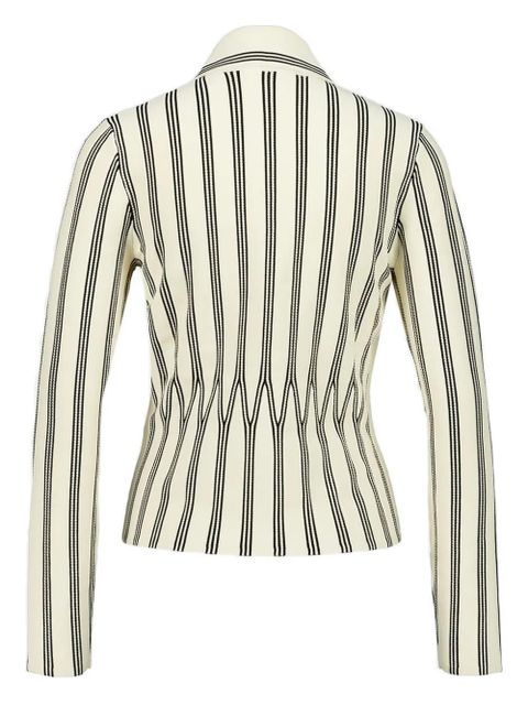 ZIMMERMANN long-sleeve polo top - Neutrals