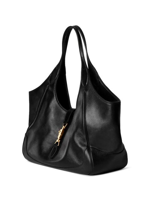 Gucci medium Mercato leather tote bag - Black