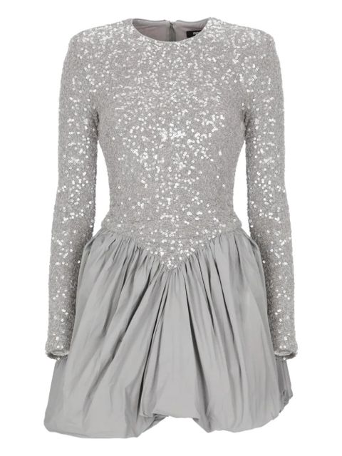 ROTATE BIRGER CHRISTENSEN sequin-embellished mini dress - Grey - zdjęcie produktu nr 1
