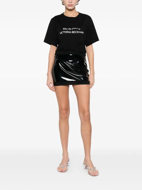 Oséree black mini skirt - zdjęcie produktu nr 2