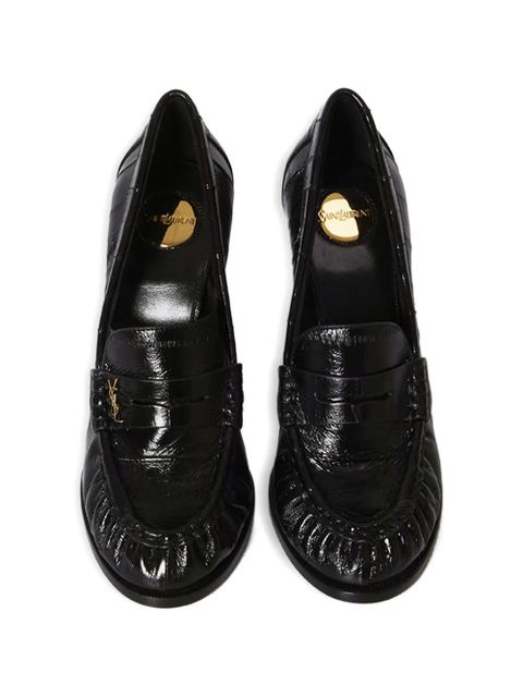 Saint Laurent Le Loafer heeled pumps - Black