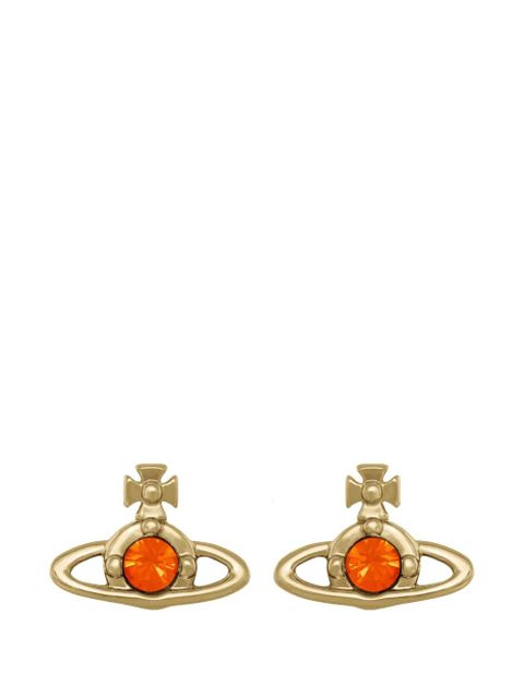 Vivienne Westwood orb crystal earrings - Gold - zdjęcie produktu nr 1