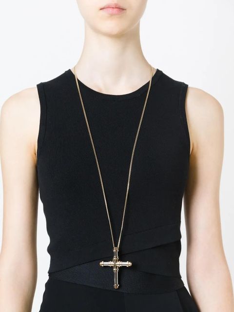 Givenchy chunky cross pendant necklace - Metallic - zdjęcie produktu nr 2