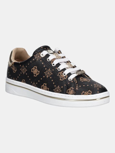 Guess sneakersy STASEY3 damskie kolor brązowy FLTSS3 FAL12 - zdjęcie produktu nr 1