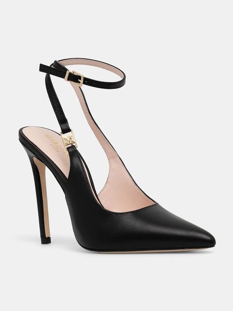 Marciano by Guess szpilki skórzane kolor czarny 5YGZ37 7368A - zdjęcie produktu nr 1