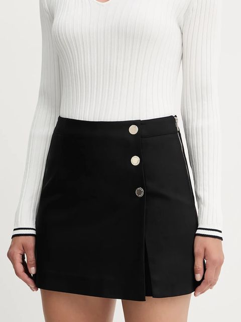 Morgan szorty SHICK damskie kolor czarny wzorzyste high waist SHICK - zdjęcie produktu nr 1