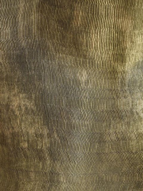 FENDI ruffled buttoned sweater - Green