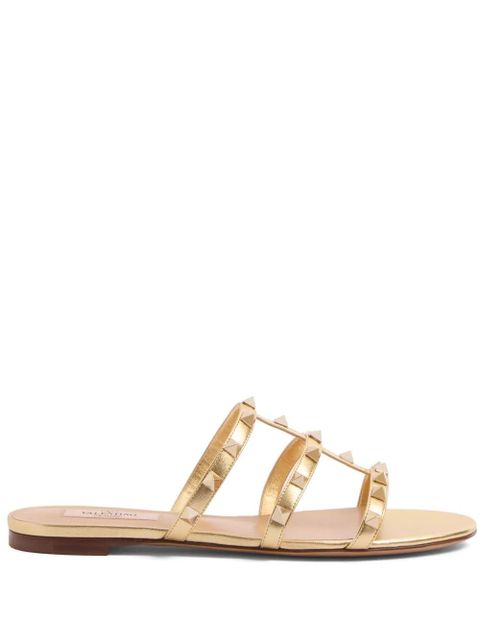 Valentino Garavani Rockstud sandals - Gold