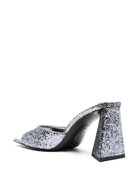 The Attico 85mm Mini Devon sandals - Silver - zdjęcie produktu nr 2