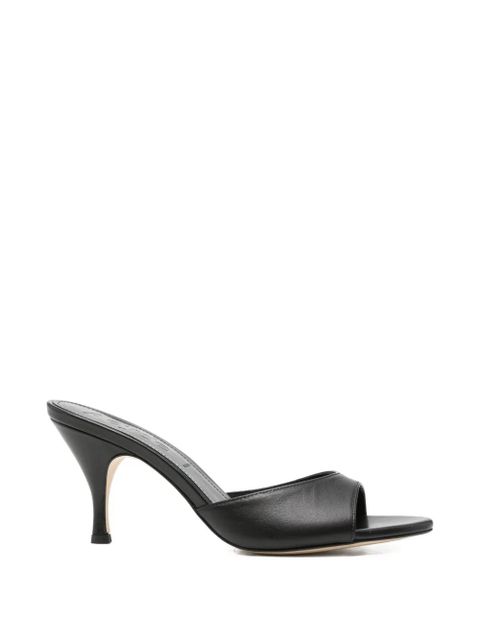 Aeyde Samia leather sandals - Black - zdjęcie produktu nr 1