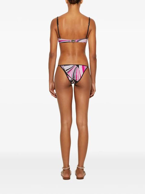PUCCI Iride-print bikini brief - Pink