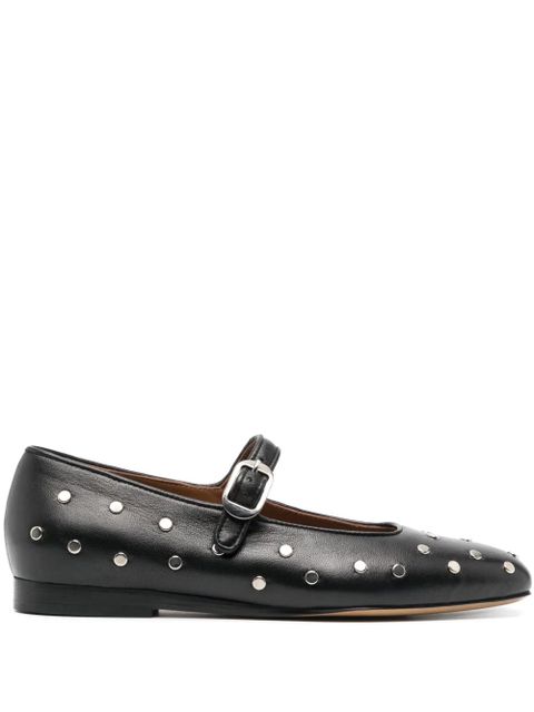 Le Monde Beryl Mary Jane studded ballerina shoes - Black - zdjęcie produktu nr 1