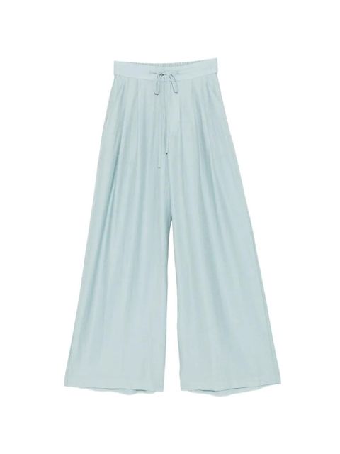 Eleh drawstring wide-leg trousers - Blue - zdjęcie produktu nr 1