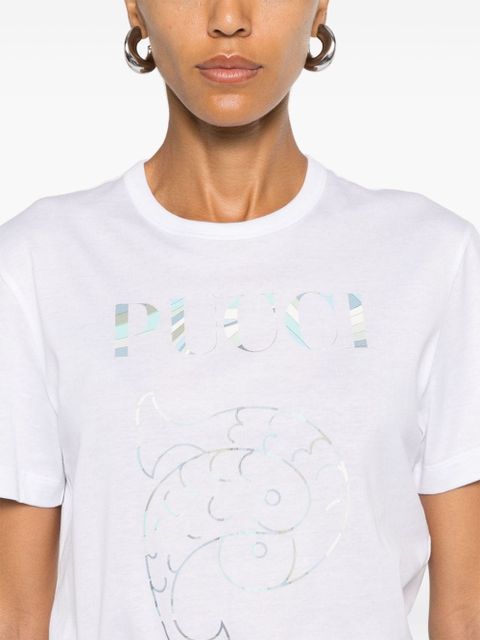 PUCCI logo-print T-shirt - White