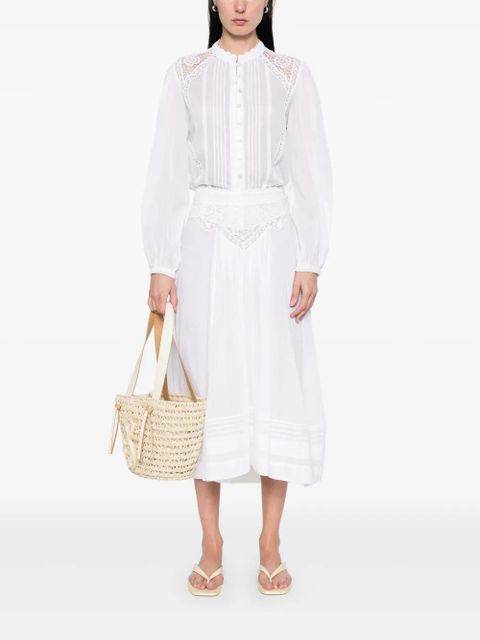 MARANT ÉTOILE Greicy shirt - White - zdjęcie produktu nr 2