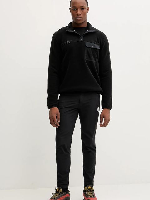 Mammut bluza sportowa Moonstone Hybrid kolor czarny gładka 1014.06120 - zdjęcie produktu nr 2