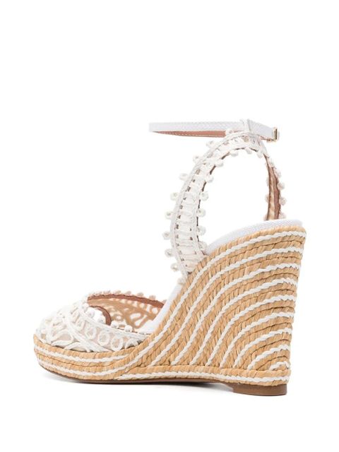 Aquazzura 105mm Kahlo espadrilles - White - zdjęcie produktu nr 2