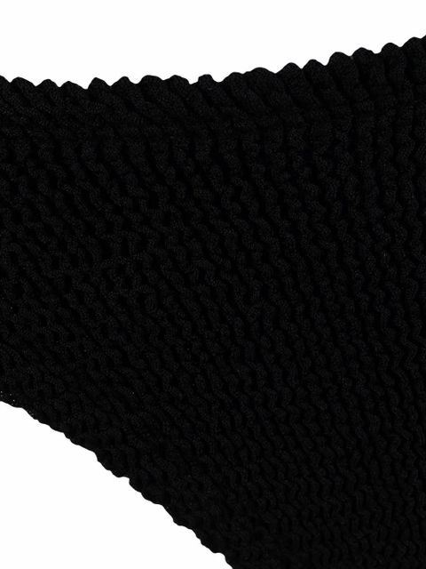 Hunza G Xandra crinkled bikini - Black