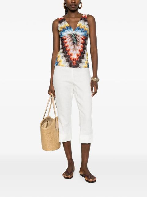 Missoni patterned twist top - Red - zdjęcie produktu nr 2