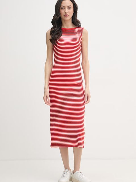 Tommy Hilfiger sukienka z wiskozy - zdjęcie produktu nr 1