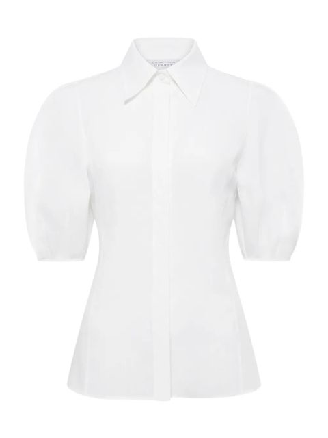 Gabriela Hearst Sansi puff-sleeve shirt - White - zdjęcie produktu nr 2
