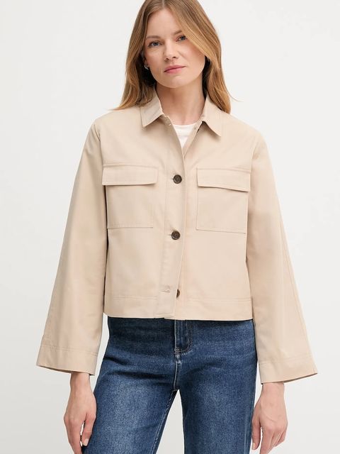 Joop! kurtka kolor beżowy przejściowa 30047585 - zdjęcie produktu nr 1