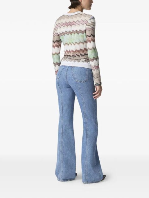 Missoni chevron-pattern sweaters - Neutrals