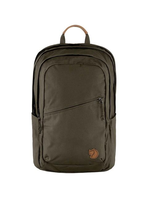 Fjallraven plecak Räven 28 kolor zielony duży gładki F23345.633 - zdjęcie produktu nr 1