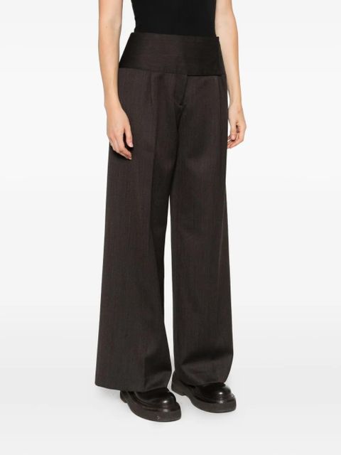 OUR LEGACY wool trousers - Brown