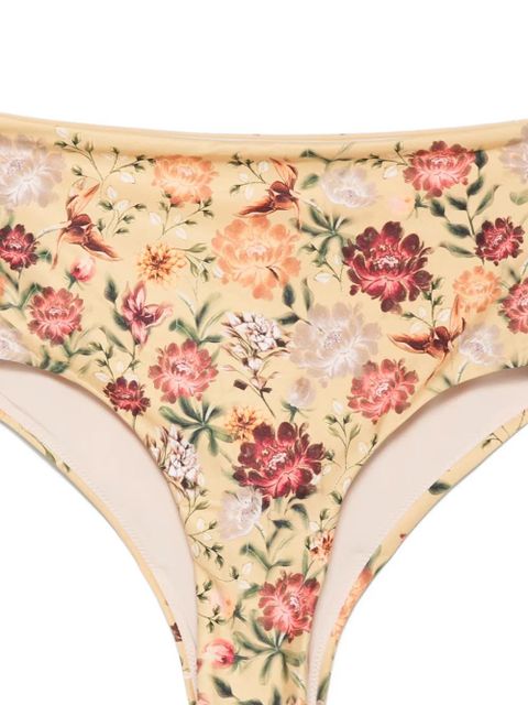 Agua By Agua Bendita Magenta Paramo high-waist bikini bottom - Yellow