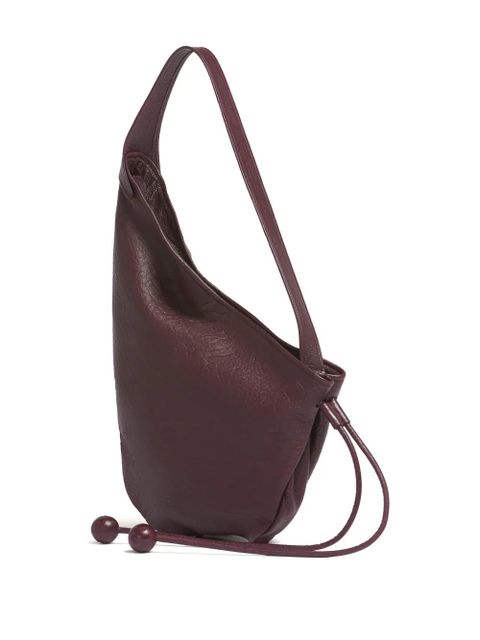 Marni small baubles drawstring-leather shoulder bag - Red - zdjęcie produktu nr 2