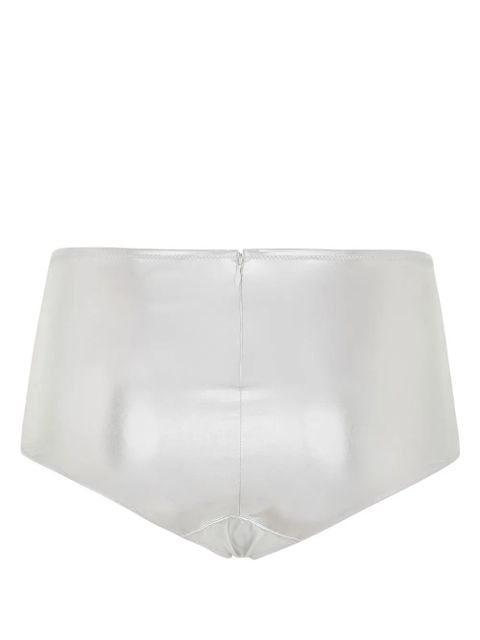 Dolce & Gabbana low-rise foiled briefs - Silver - zdjęcie produktu nr 2