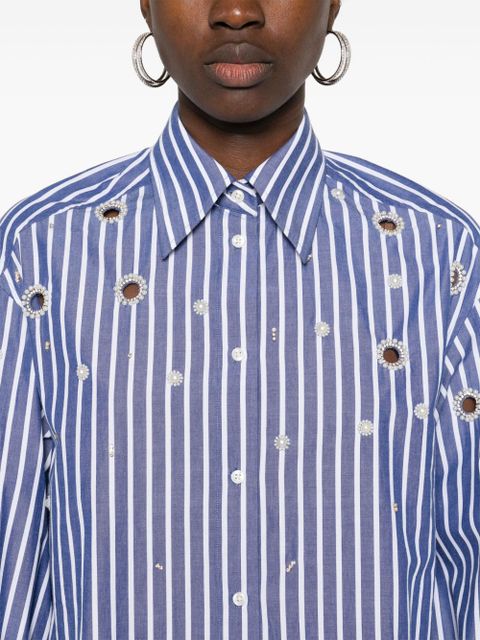 SANDRO striped shirt - Blue