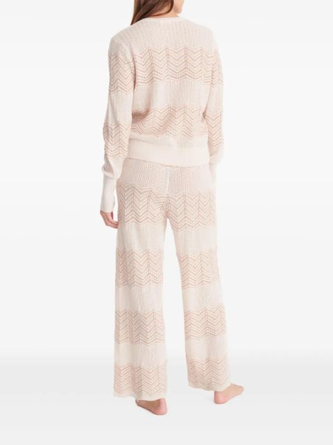 ERES Pompons cardigan - White