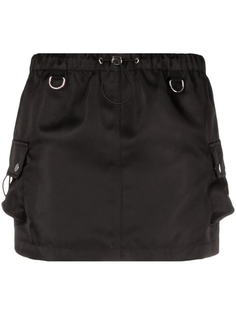 Coperni drawstring cargo miniskirt - Black - zdjęcie produktu nr 1