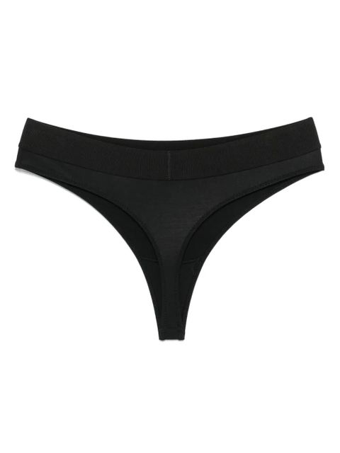 TOM FORD logo-waistband thong - Black - zdjęcie produktu nr 2
