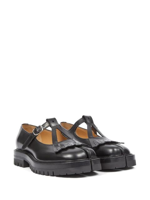 Maison Margiela Tabi County leather Mary Janes - Black - zdjęcie produktu nr 2