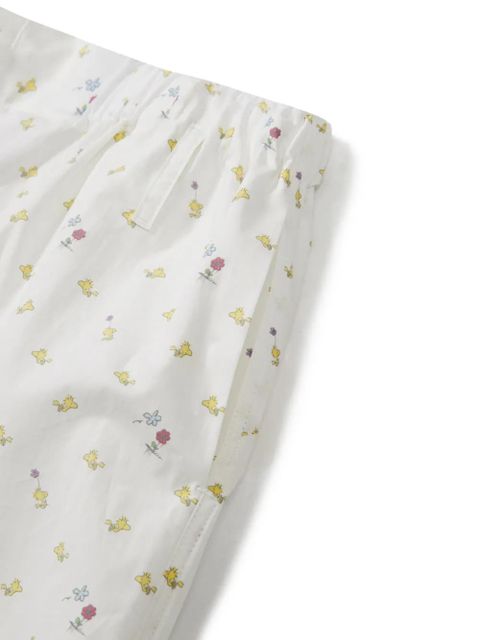 Marge Sherwood Peanuts Woodstock straight-leg trousers - White