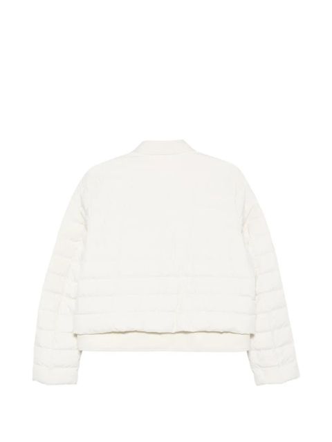 Moncler quilted button jacket - Neutrals - zdjęcie produktu nr 2