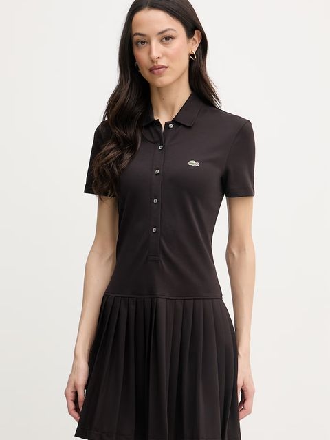 Lacoste sukienka polo z bawełną - zdjęcie produktu nr 1