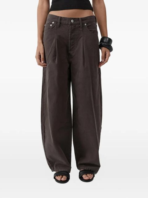 St. Agni barrel mid-rise jeans - Brown - zdjęcie produktu nr 2