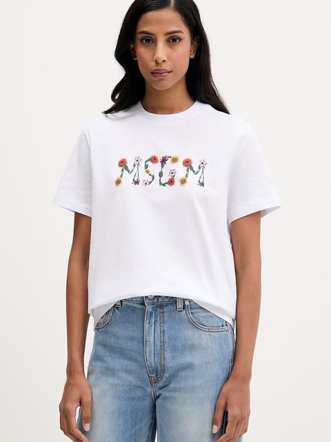 MSGM t-shirt bawełniany