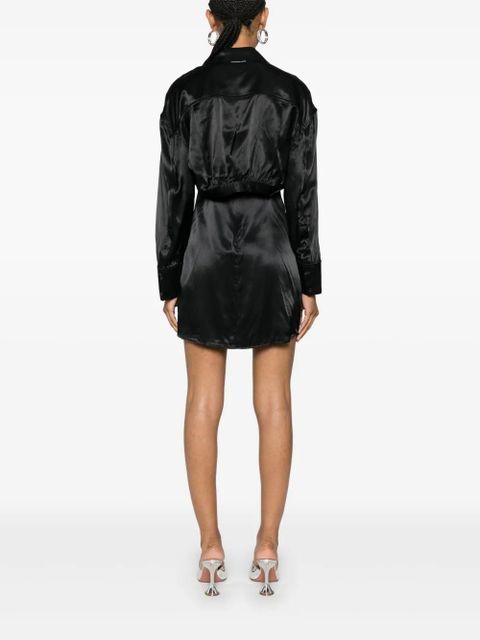 Alexander Wang satin slip dress - Black