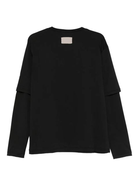 Aya Muse double-sleeve T-shirt - Black - zdjęcie produktu nr 2