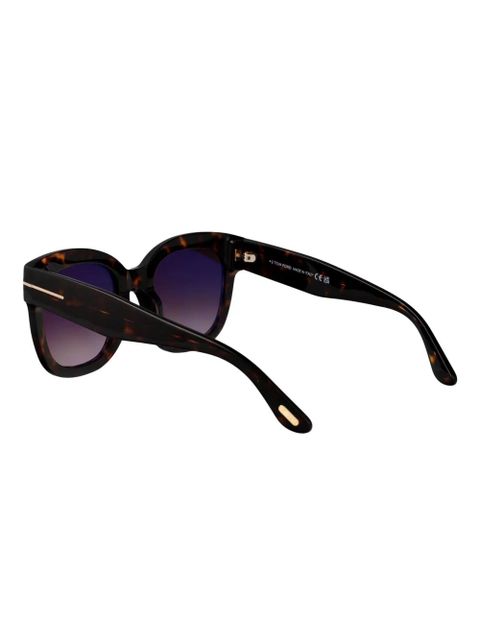 TOM FORD Eyewear cat-eye frame sunglasses - Brown