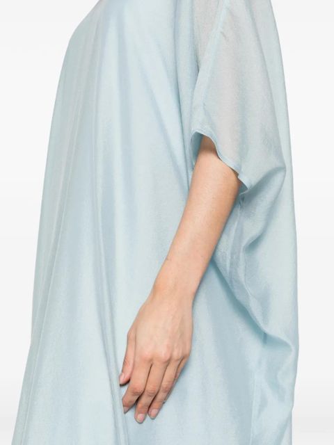 Eleh V-neck maxi dress - Blue