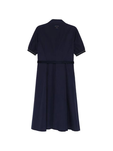 Prada zip-up belted dress - Blue - zdjęcie produktu nr 2