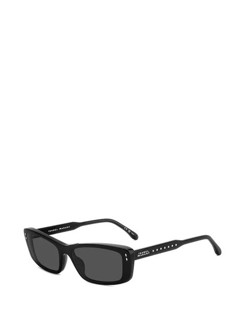 Isabel Marant Eyewear rectangle-frame sunglasses - Black - zdjęcie produktu nr 2