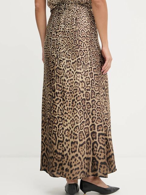 Marciano by Guess spódnica ALANIS kolor brązowy midi prosta 5YGD22 7298A - zdjęcie produktu nr 2