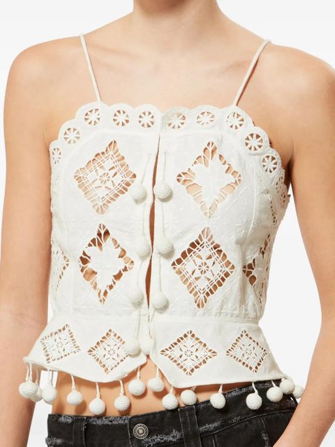 ISABEL MARANT Nelssy white top